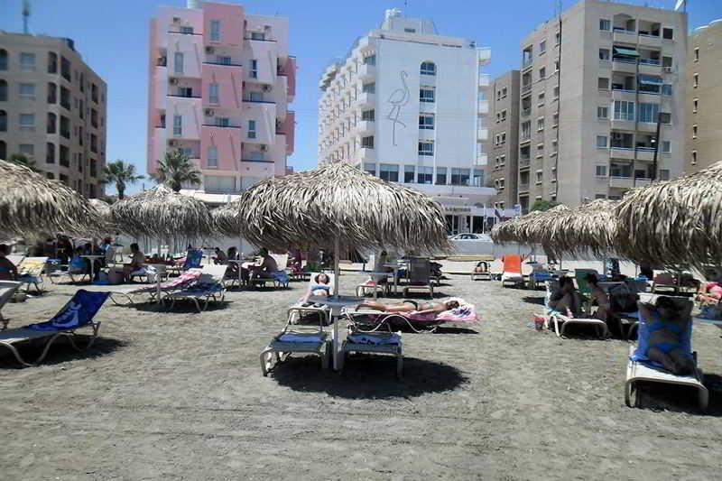 Flamingo Beach Hotel Lárnaca Exterior foto