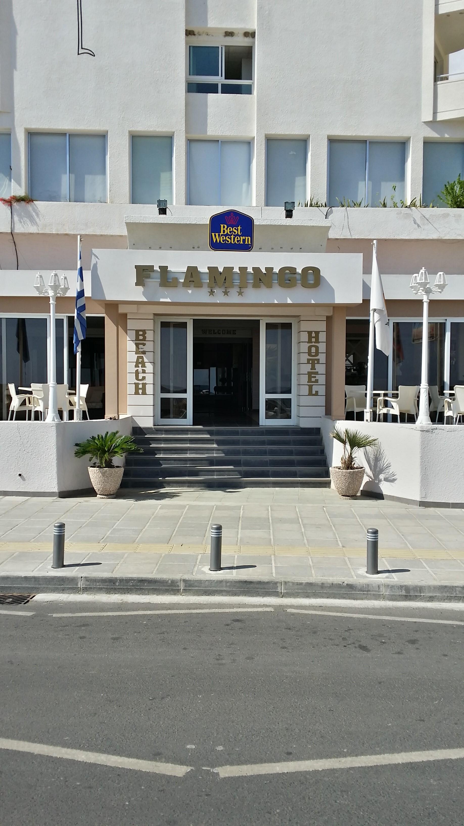 Flamingo Beach Hotel Lárnaca Exterior foto