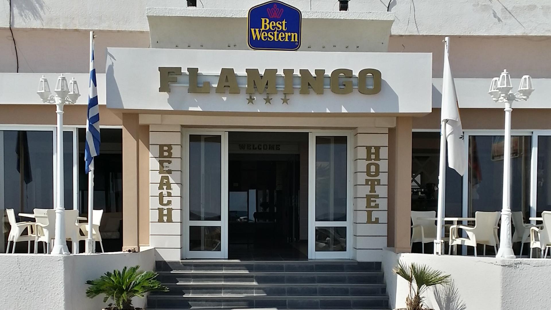 Flamingo Beach Hotel Lárnaca Exterior foto