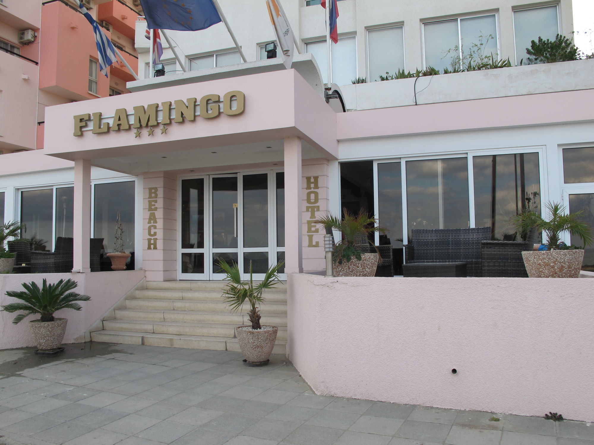 Flamingo Beach Hotel Lárnaca Exterior foto