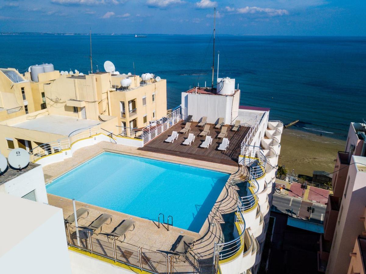 Flamingo Beach Hotel Lárnaca Exterior foto